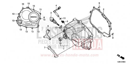 RIGHT CRANKCASE COVER CRF125FP de 2023